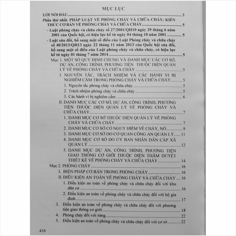 Sách Quy Chuẩn Kỹ Thuật Quốc Gia về An Toàn Cháy Cho Nhà và Công Trình (Thông tư số 09/2023/TT-BXD ngày 16 tháng 10 năm 2023 của Bộ Xây dựng Ban hành sửa đổi: 1:2023 QCVN 06:2022/BXD) - V2286T