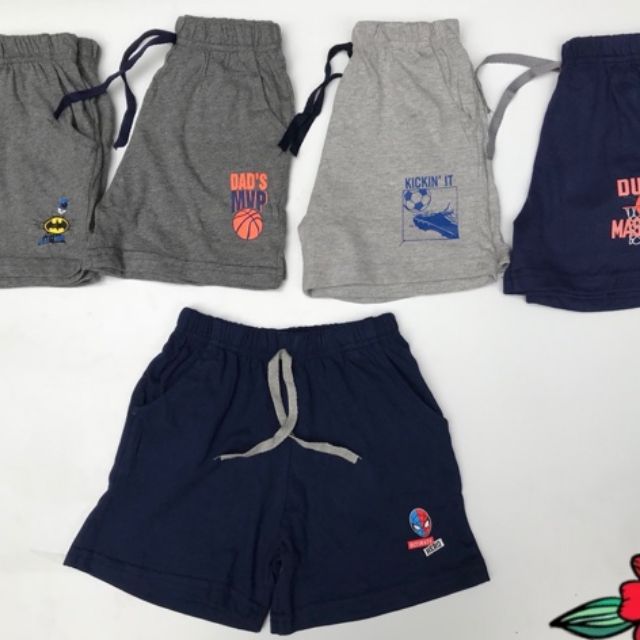 Quần đùi cotton bé trai