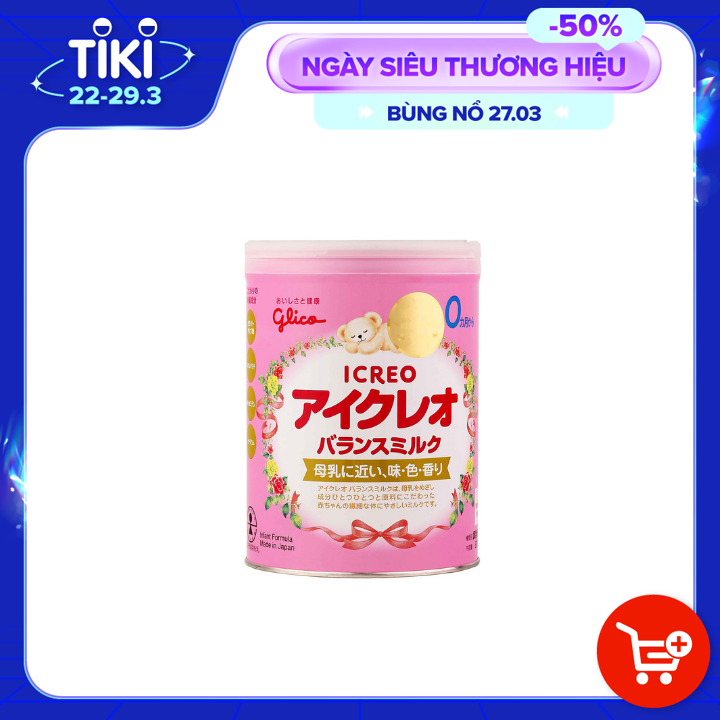 Sữa Glico Icreo Số 0 (800g)