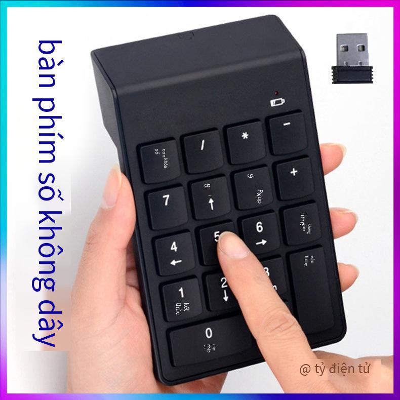 Vận Chuyển Nhanh Không Dây Bàn Phím Số Máy Tính Xách Tay Máy Tính Bên Ngoài USBmini Bàn Phím Số Kế Toán Bàn Phím Văn Phòng