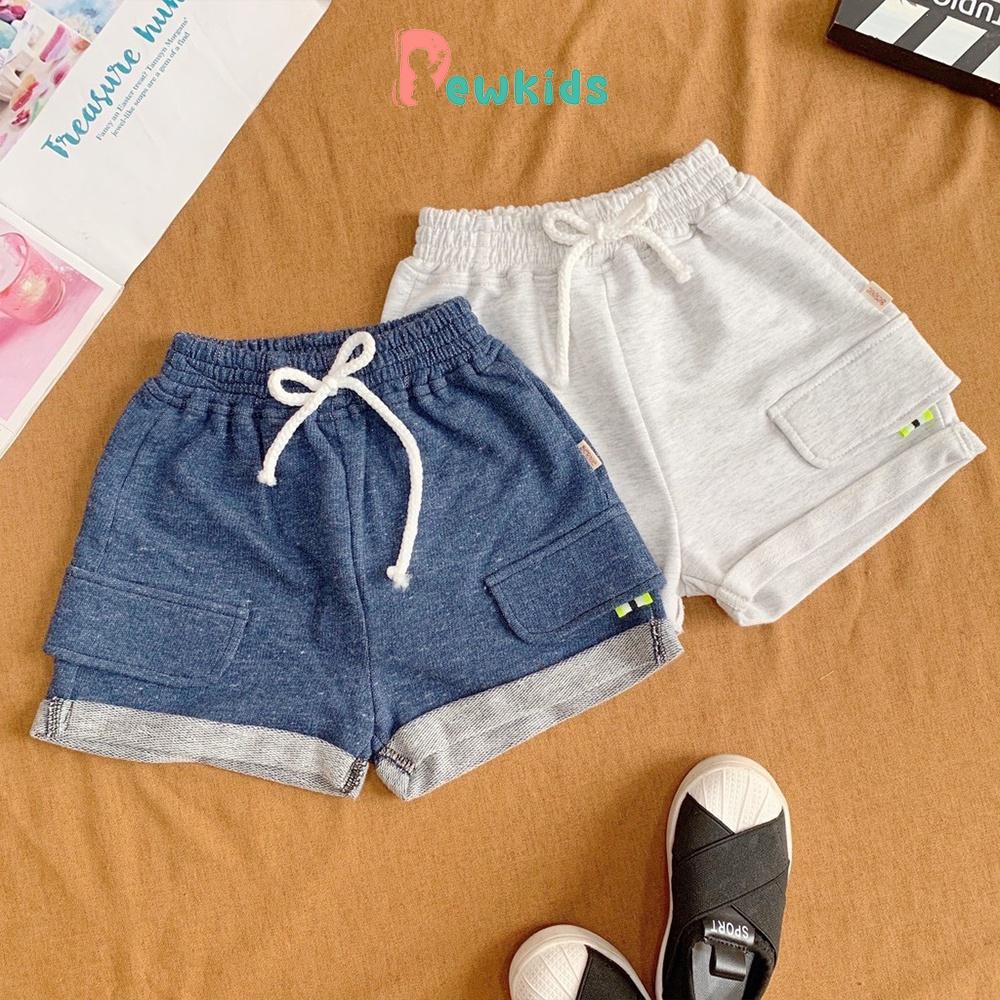 Bộ cộc tay cho bé Dewkids thun cotton cộc tay thoáng mát cho bé trai, bé gái