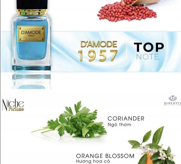 Nước hoa cao cấp độc quyền Damode 1957  50ml