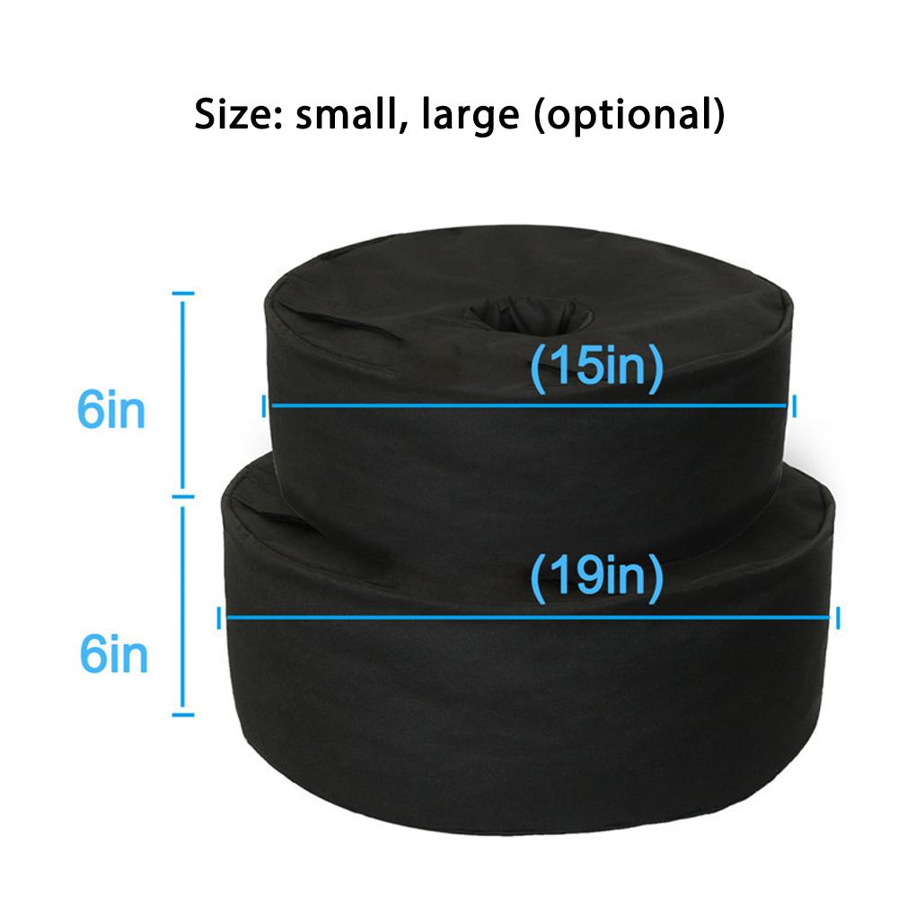 Túi cát cố định mái che bằng Chất liệu vải Oxford, chống mài mòn, chống rách, tuổi thọ lâu dài,kích thước nhỏ gọn, thuận tiện cất giữ và mang theo.