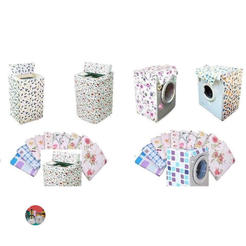 Bọc máy giặt cửa ngang/ cửa đứng chống thấm, bền đẹp đủ cỡ cho máy giặt 7kg -8kg -9kg