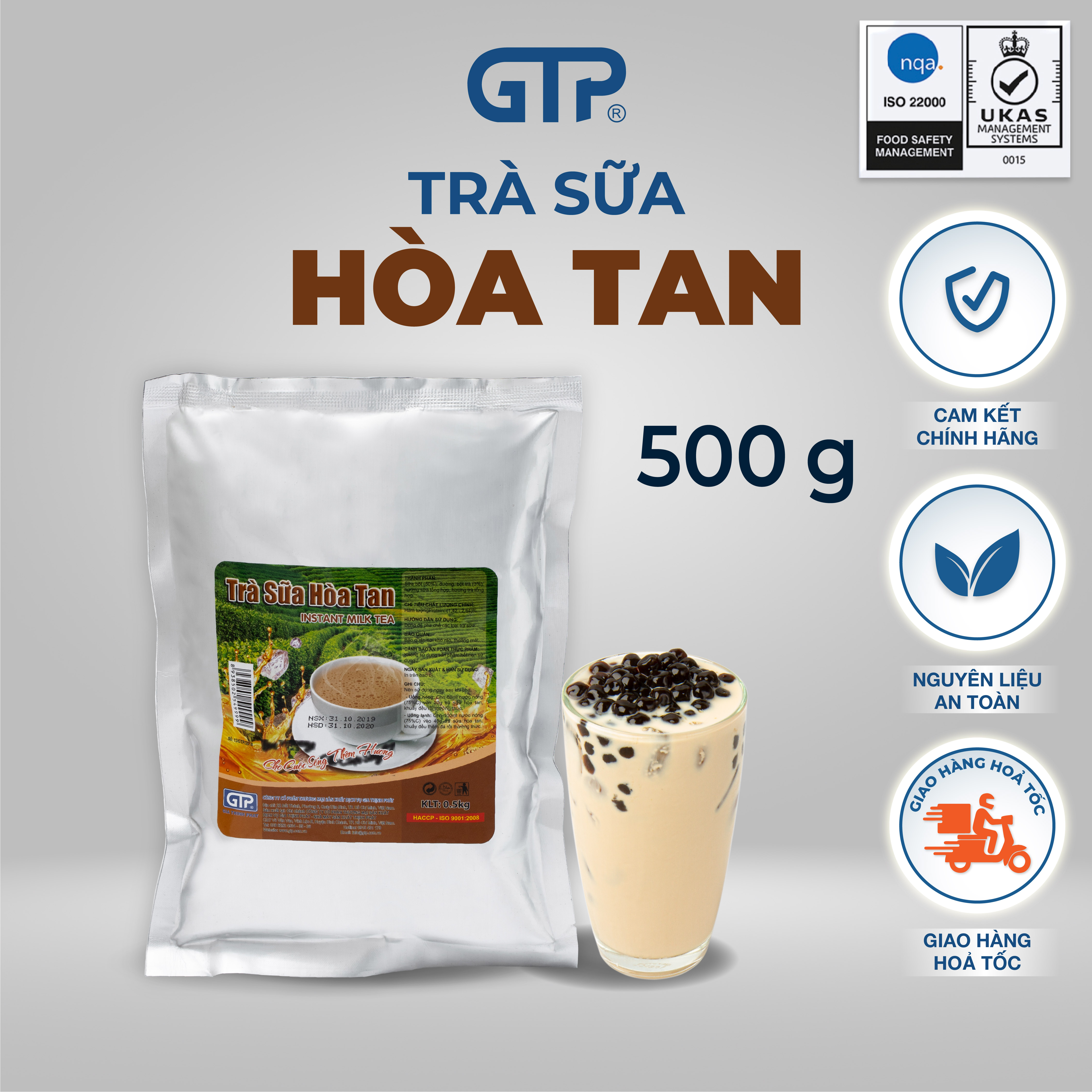 Trà sữa hòa tan(500g/bao)