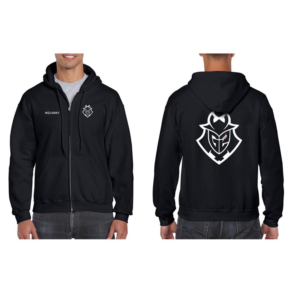 HOODIE CÓ ZIP - TEAM G2 ESPORT