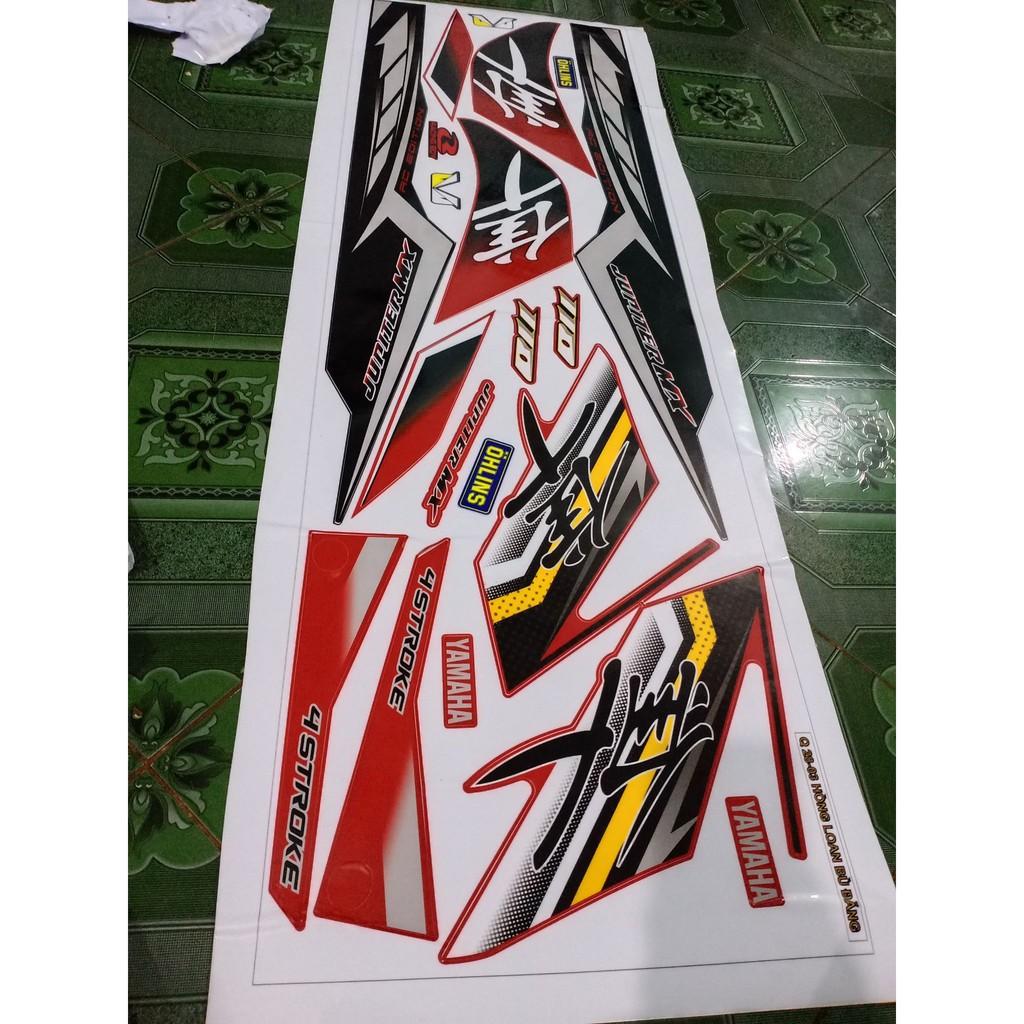 Tem rời jupiter mx đỏ đen hayabusa
