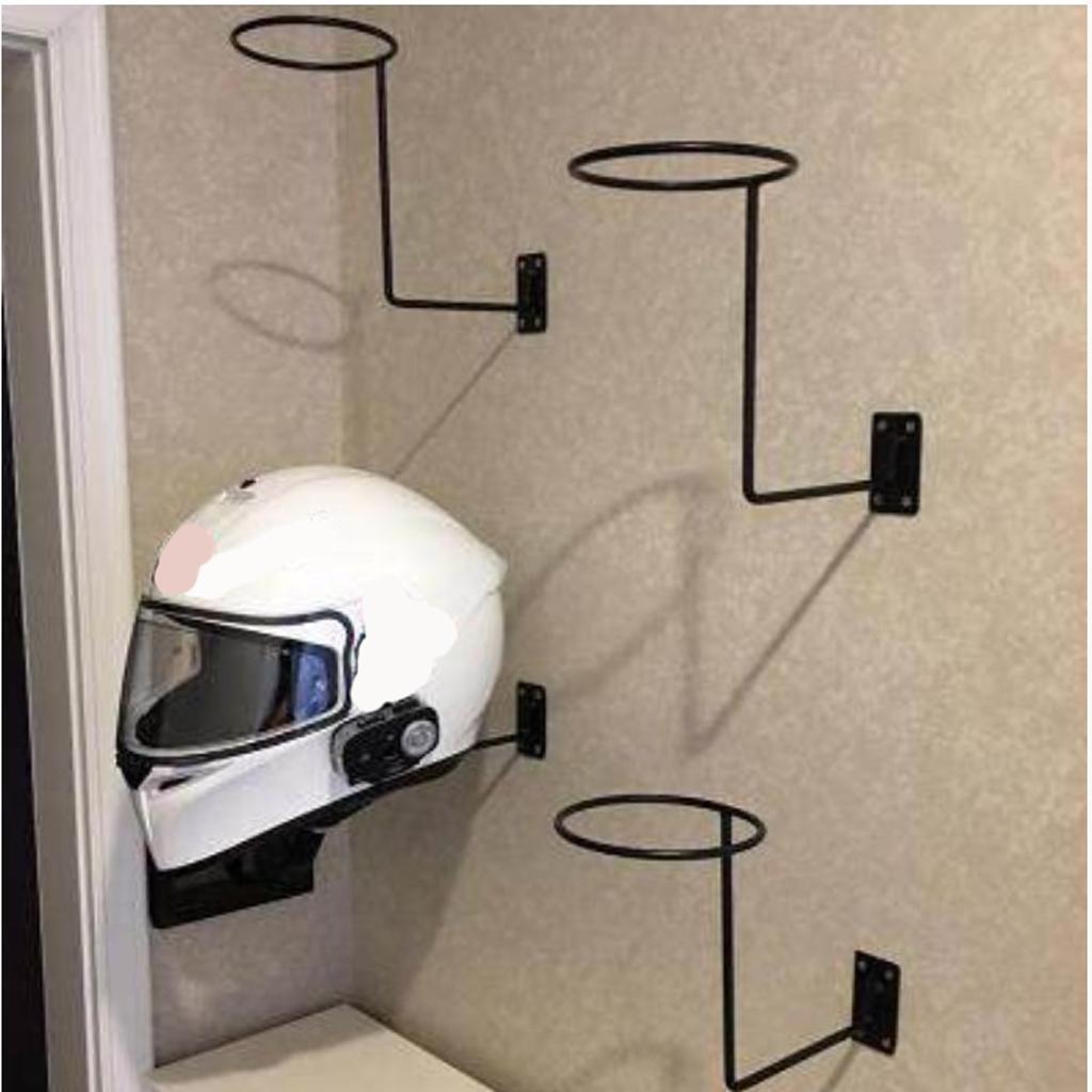 2pcs Heavy Duty Wall Mounted Wall Hooks Hat Rack Storage Holder Black