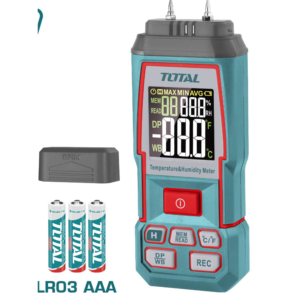 MÁY ĐO ĐỘ ẨM GỖ TOTAL TETWM031 - HÀNG CHÍNH HÃNG
