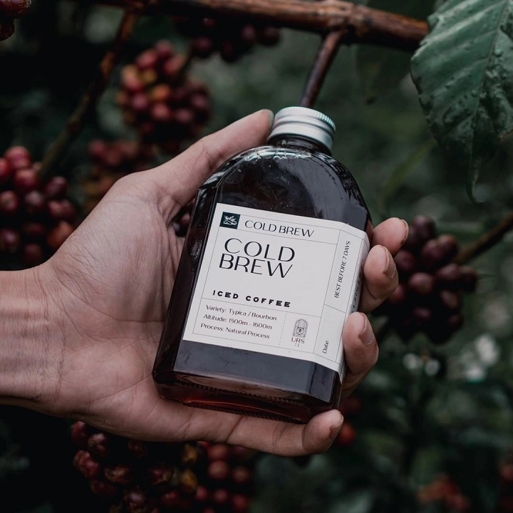 ComBo 5 Chai Thủy Tinh Mini Dẹp Nắp nhôm 100ml