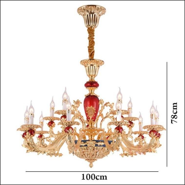 Đèn chùm loại 15 tay hiện đại, quý phái trang trí nội thất sang trọng, cao cấp - kèm bóng LED chuyên dụng.