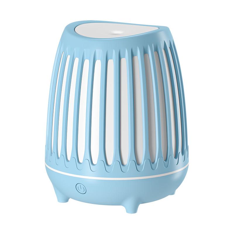 400Ml USB Máy Khuếch Tán Tinh Dầu Phun Sương Tạo Ẩm Không Khí Ấm Đèn Ngủ Cho Nhà Xông Siêu Âm Thanh Mát Phun Sương Tạo Máy Khuếch Tán Tinh Dầu