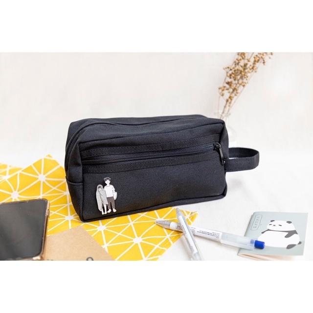 Bóp bút hộp vuông size - May’s Tote Bags