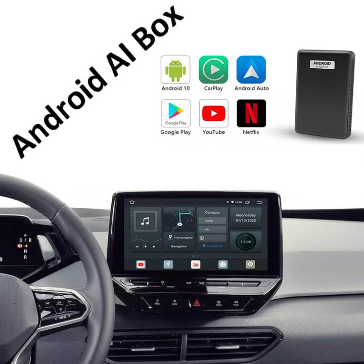 Adroid Boxx Ai Thế Hệ Mới Nhất dành cho xe ô tô. Android Chíp 8 nhân, ram 4G, rom 64G  PLC-S21E