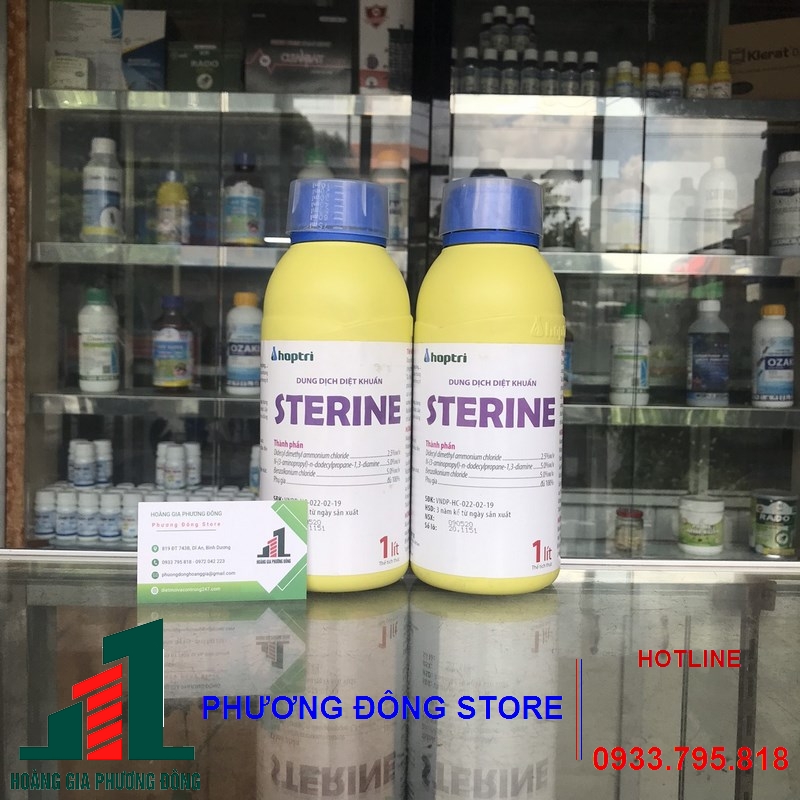 Dung dịch diệt khuẩn Sterine _ chai 500ml