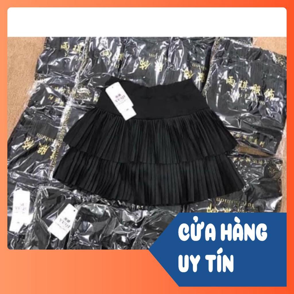 CHÂN VÁY 2 TẦNG XẾP LY QC CHO NỮ