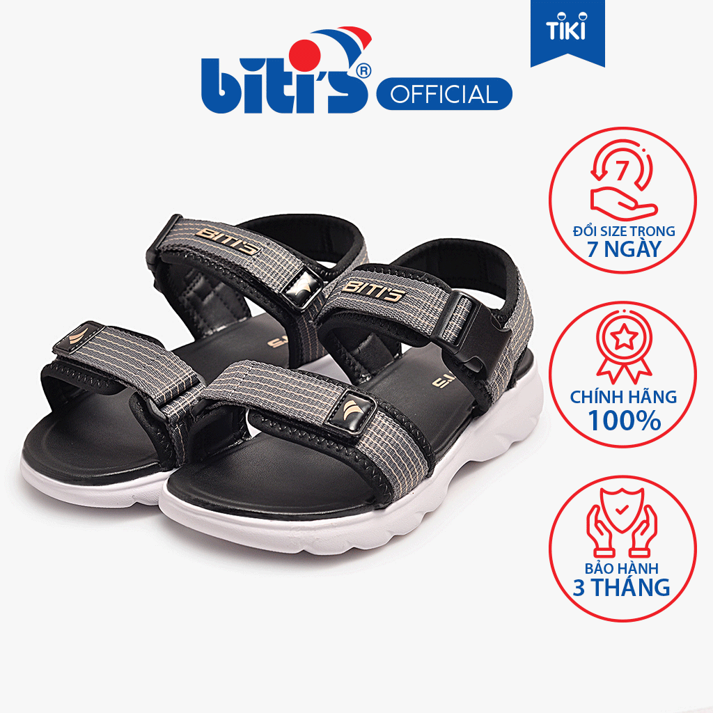 Sandal Eva Phun Bé Trai Biti's BEB000200XAM (Xám)