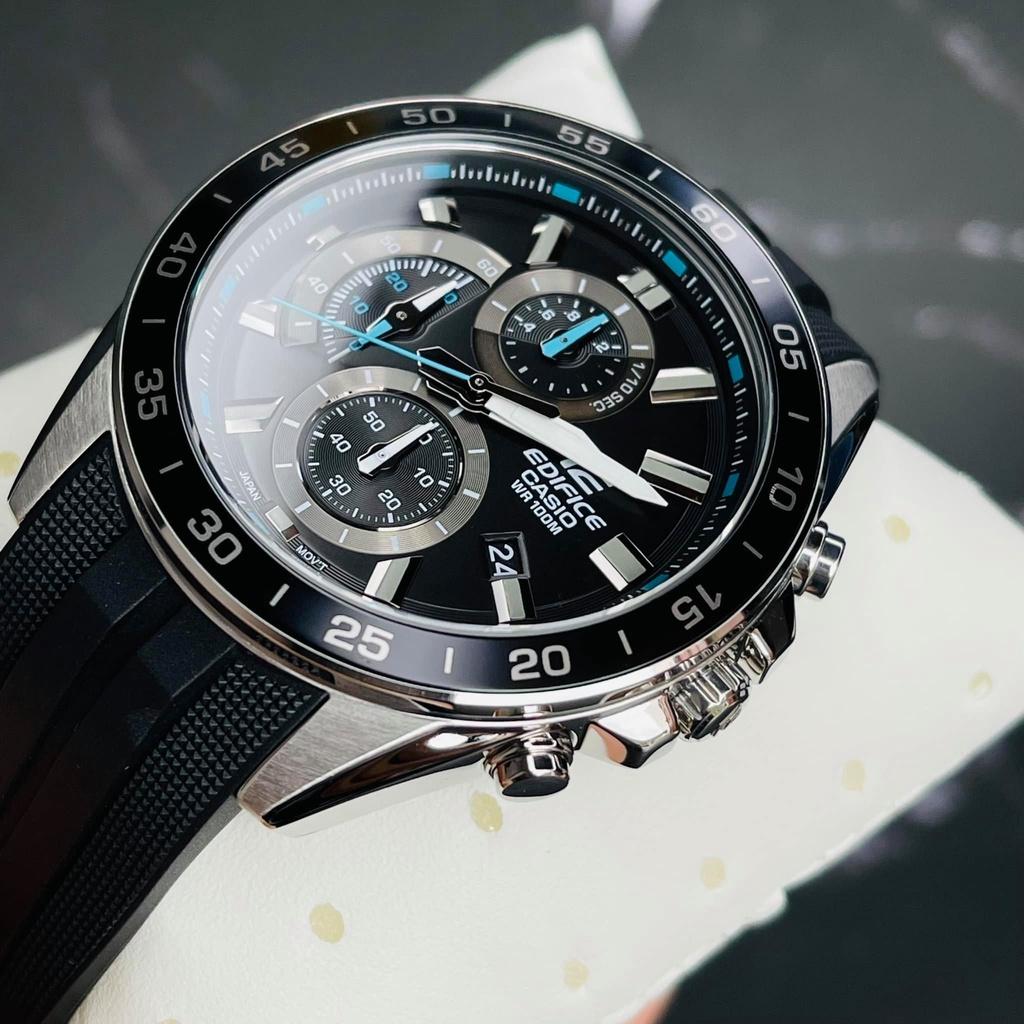 Đồng Hồ Nam Dây Nhựa Casio Edifice EFV-550P-1AVUDF Chính Hãng - EFV-550P-1A