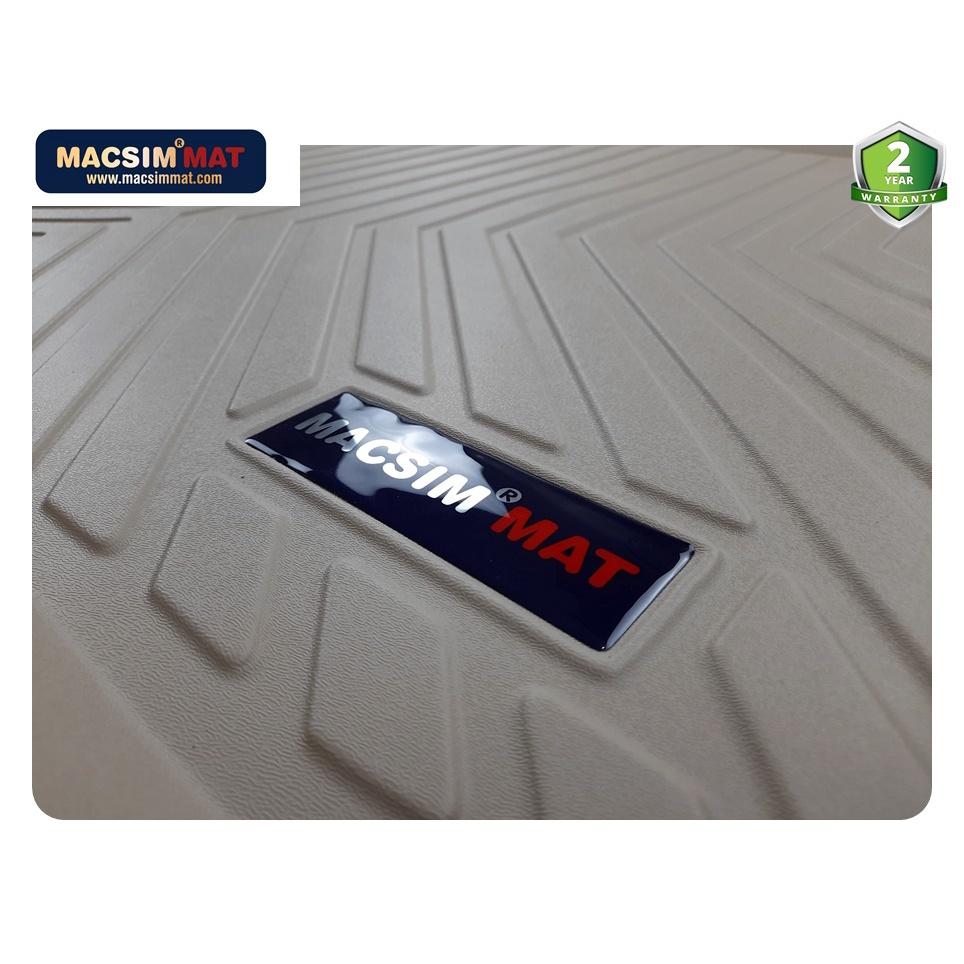 Hình ảnh Thảm lót cốp xe ô tô Honda City 2018-đến nay nhãn hiệu Macsim chất liệu TPV cao cấp màu be