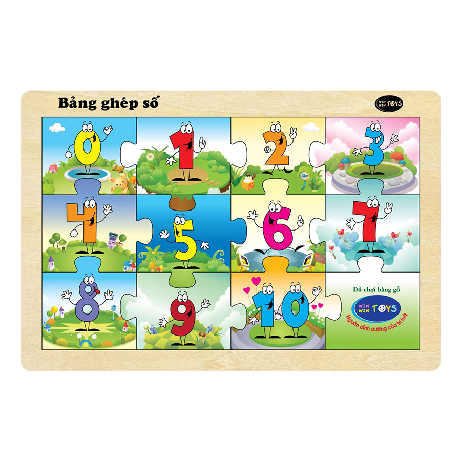 Bảng Ghép Số Winwintoys - 66312