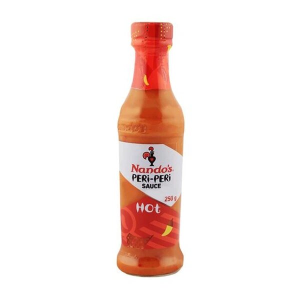 Tương ớt cay Nando's Peri Peri Sauce Hot (250g)