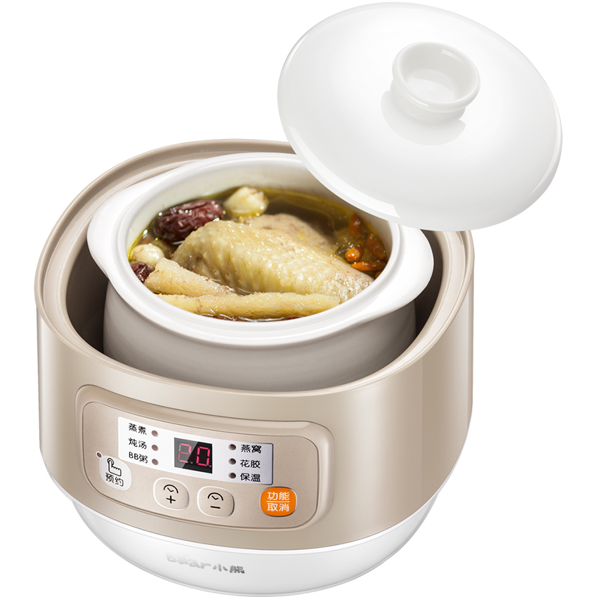 Nồi nấu chậm Bear DDZ-A08D1 - Hàng chính hãng