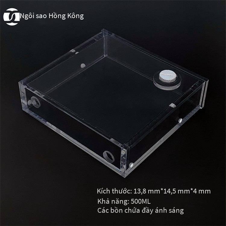 Thuận lợi nhất duy nhất trống đầy ổ đĩa quang két nước máy tính để bàn két nước làm mát bằng nước không gian đầy đủ nước lưu trữ ổ đĩa quang két nước
