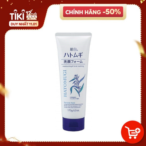 Sữa rửa mặt Hatomugi hạt ý dĩ