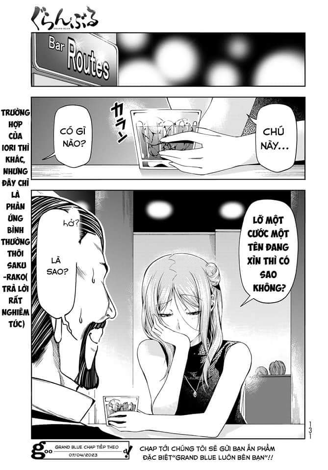 cô gái thích lặn - grand blue chapter 83 47