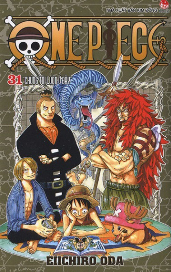 One Piece - Tập 31 - Bìa rời
