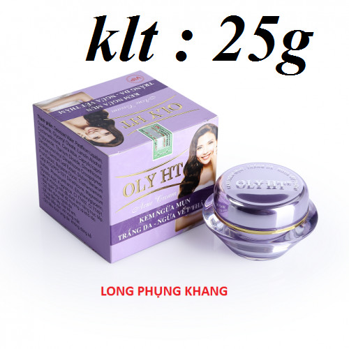 Kem Ngừa Mụn - Giảm Thâm - Trắng Da &amp; Chống Nắng OLY HT ( HÀNG CHÍNH HÃNG ) Phân Loại 10g - 12g - 25g