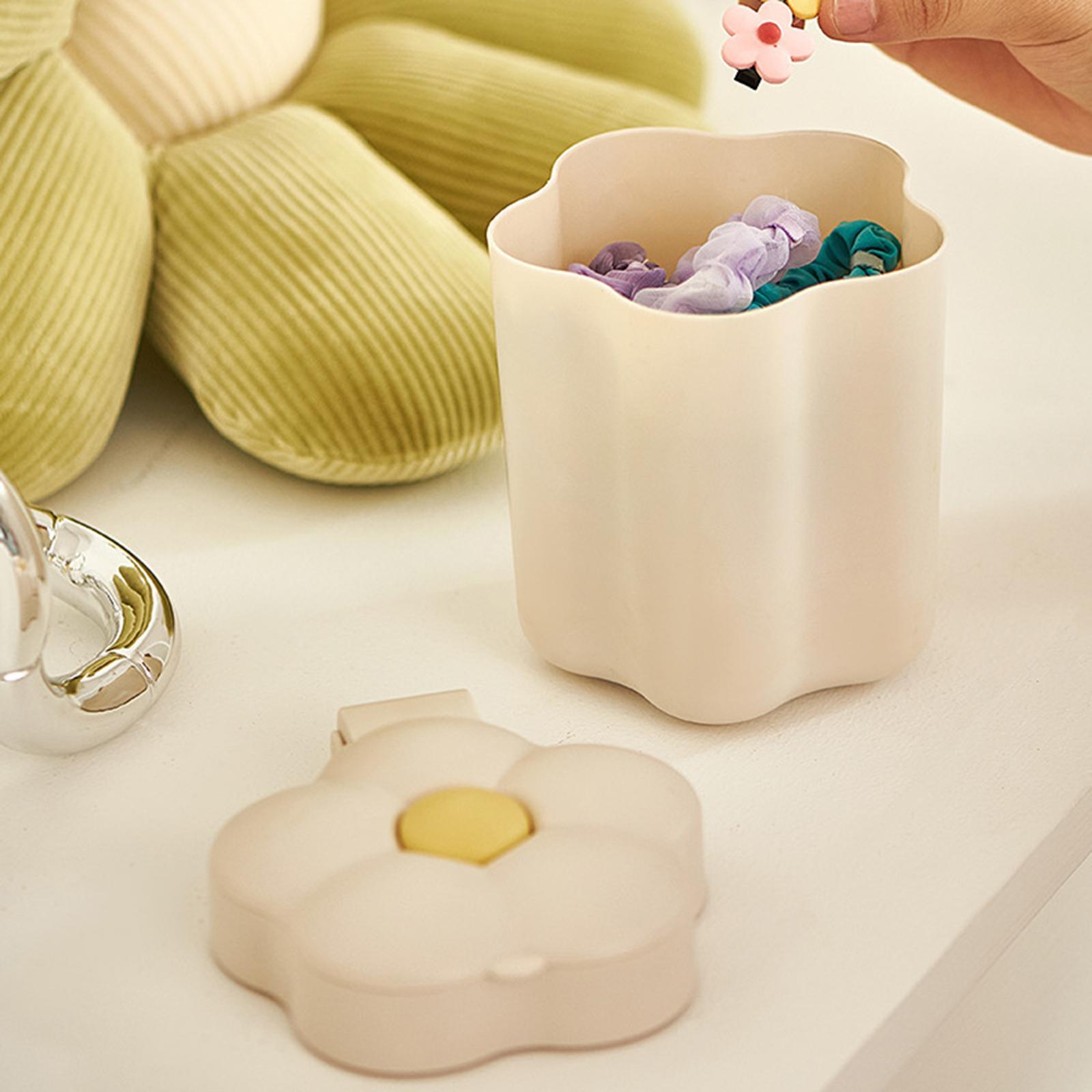 Mini Desktop Trash Can Mini Wastebasket Garbage Bin Waste Can for Bathroom