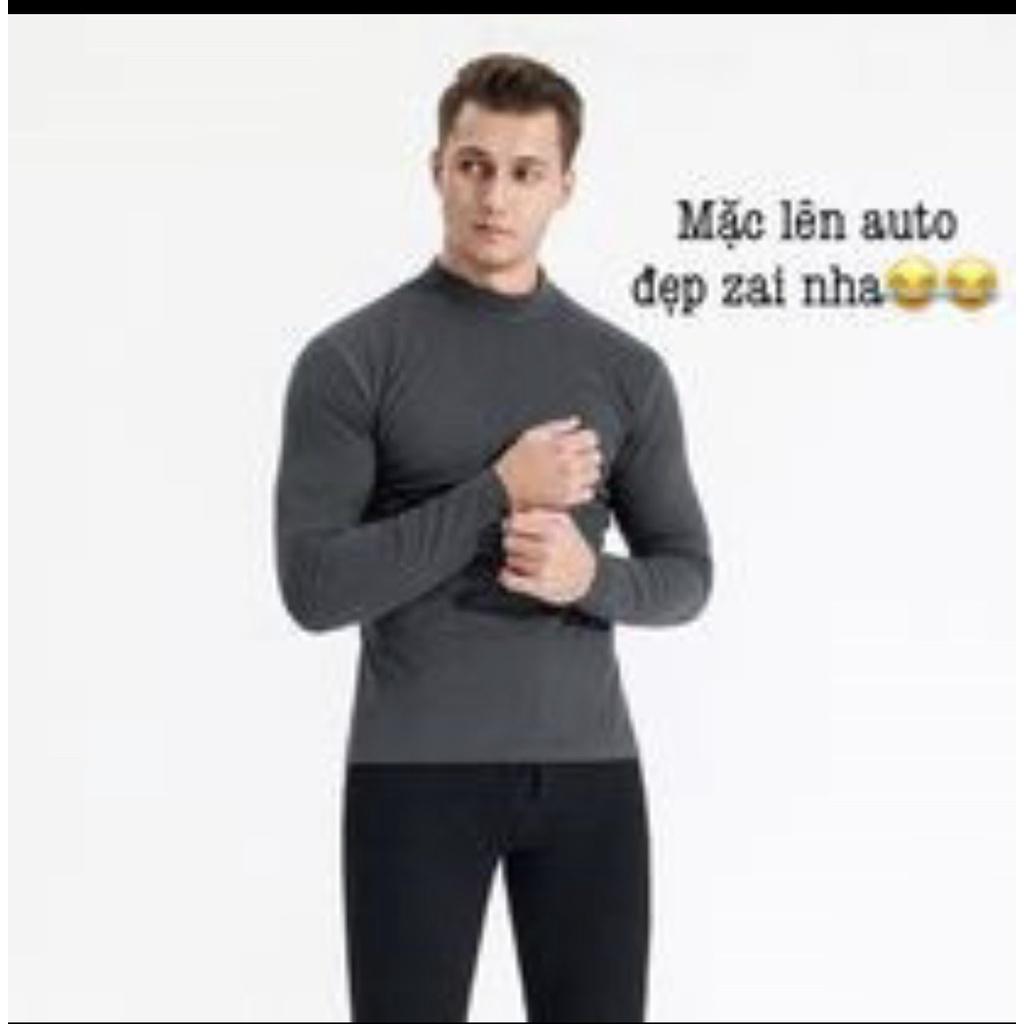 SET 2 ÁO THUN NAM DT CỔ CAO