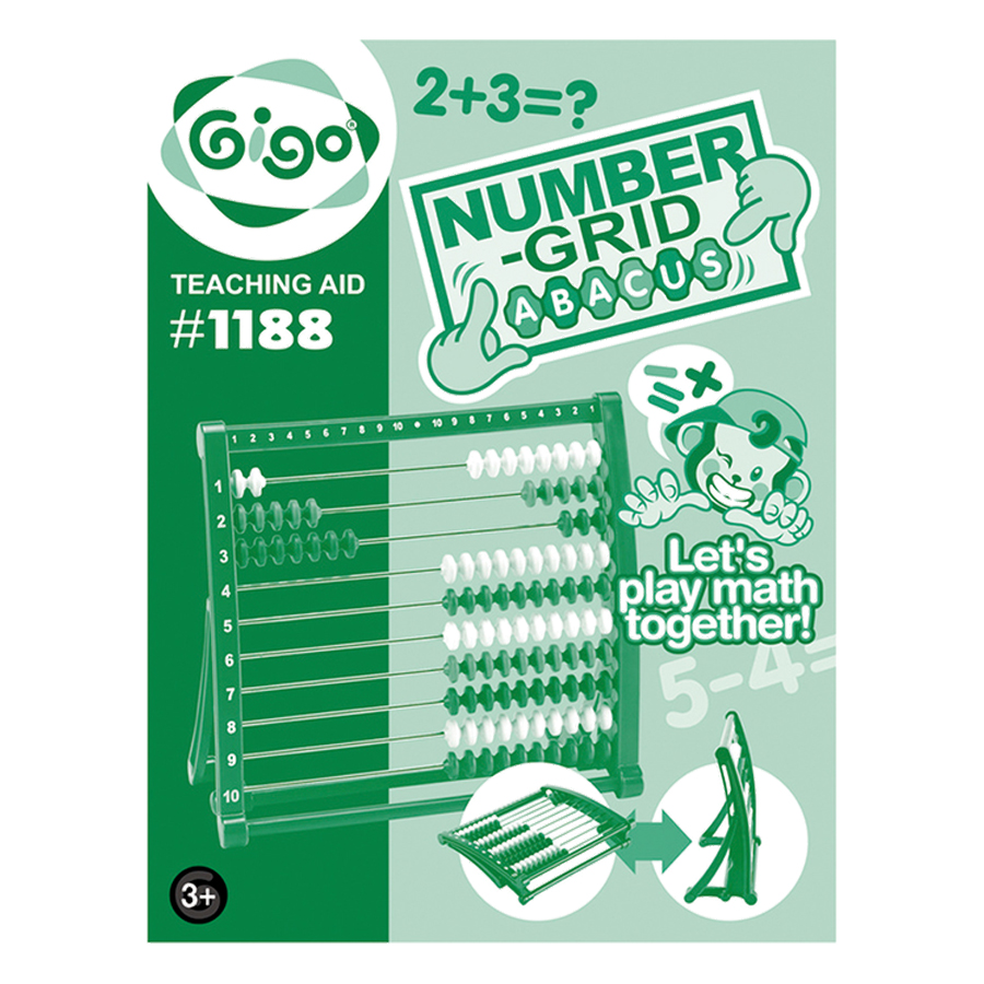 Bàn Tính Numbergrid Abacus Gigo Toys 1188 (Mẫu Ngẫu Nhiên)