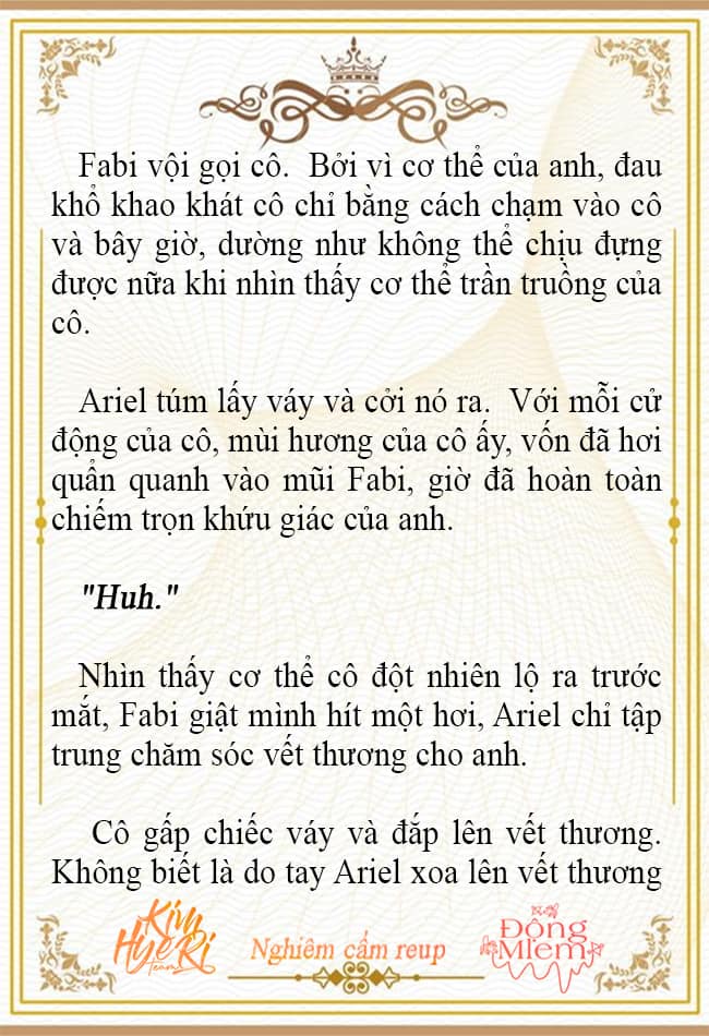 [novel 18+] ariel, thánh nữ dâm đãng chapter 51 13