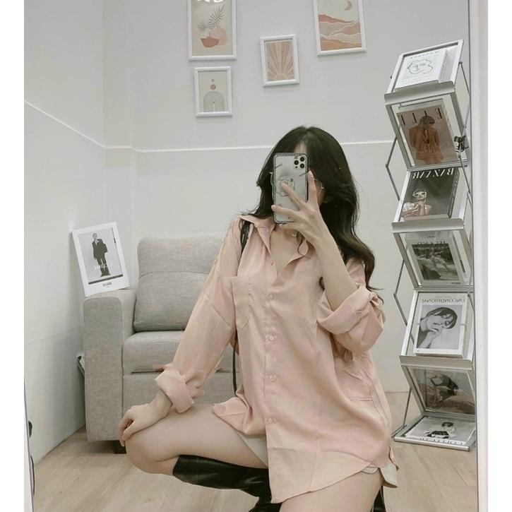 ÁO SƠ MI FORM RỘNG