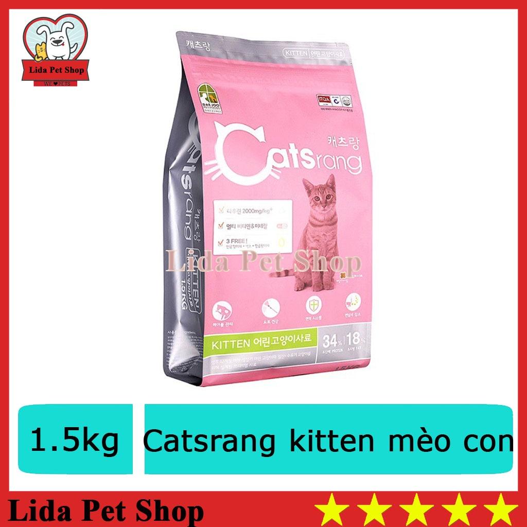 Hạt Catsrang Kitten cho mèo con 1.5kg