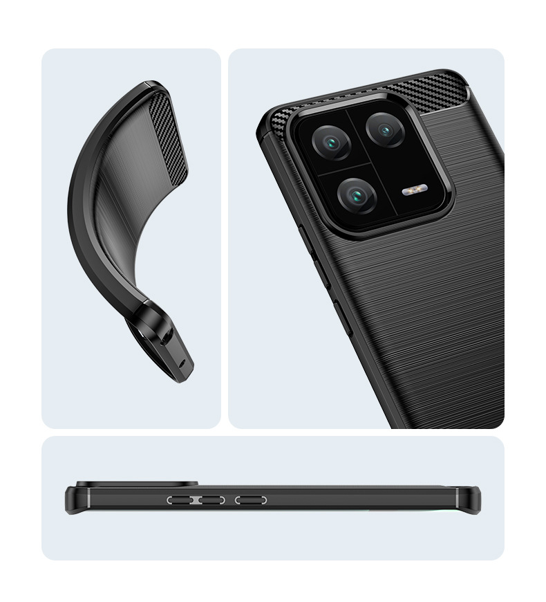 Ốp lưng chống sốc vân kim loại cho Xiaomi 13 , 13 Pro hiệu Likgus - Hàng nhập khẩu