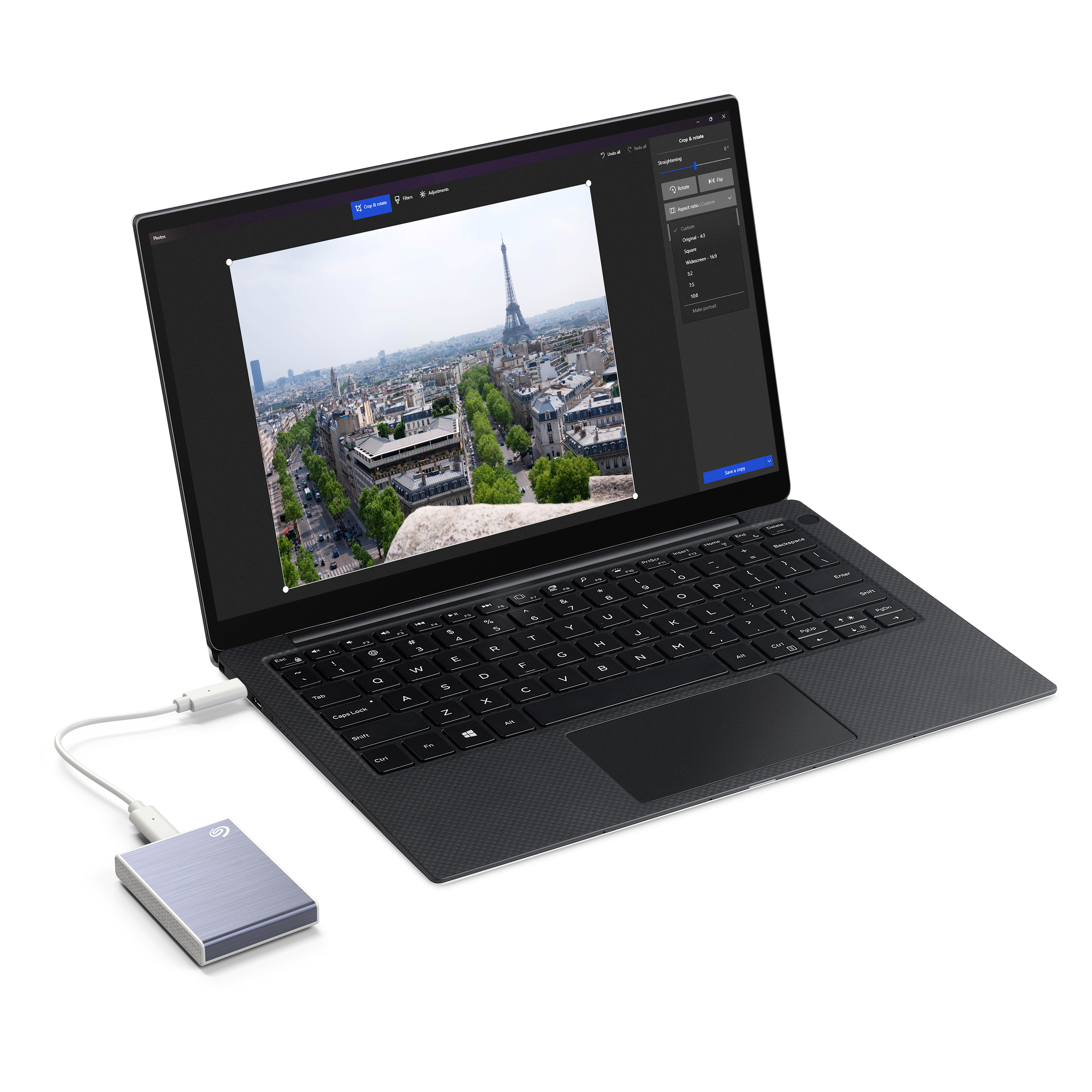 Ổ Cứng Di Động SSD Seagate One Touch 2.5&quot; USB-C - Hàng Chính Hãng