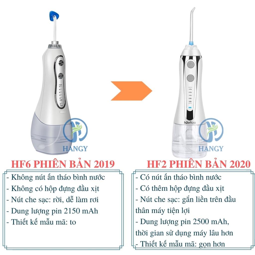 Máy tăm nước h2ofloss HF- 2 phiên bản cải tiến của HF6 2020 nhập khẩu Hangy