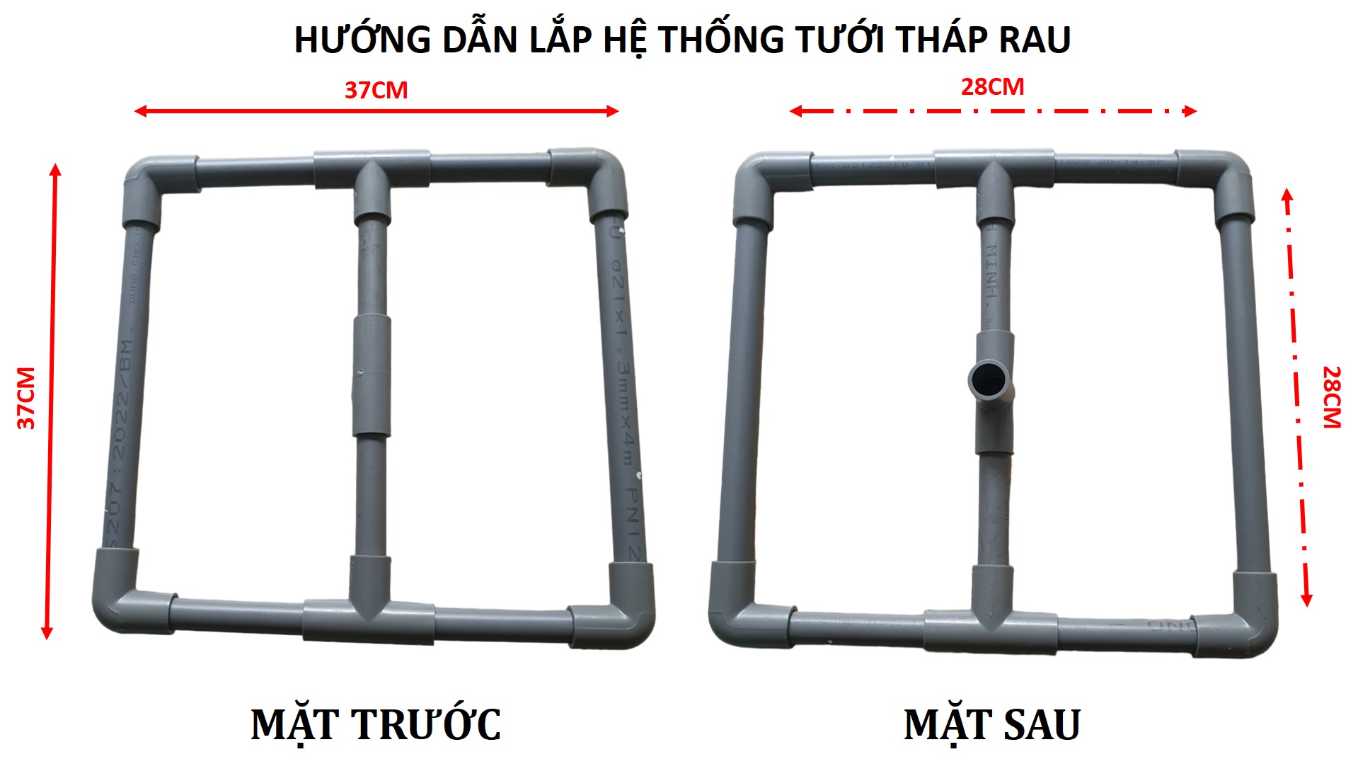 THÁP TRỒNG RAU THỦY CANH THÔNG MINH GREEN KONOHA - 6 TẦNG