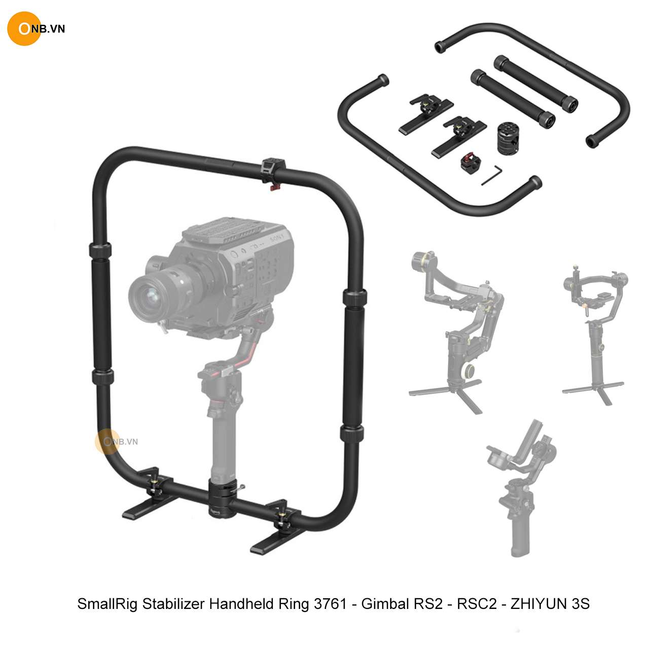 SmallRig Stabilizer Handheld Ring 3761 Gimbal RS3 RS2 - RSC2 - ZHIYUN 3S