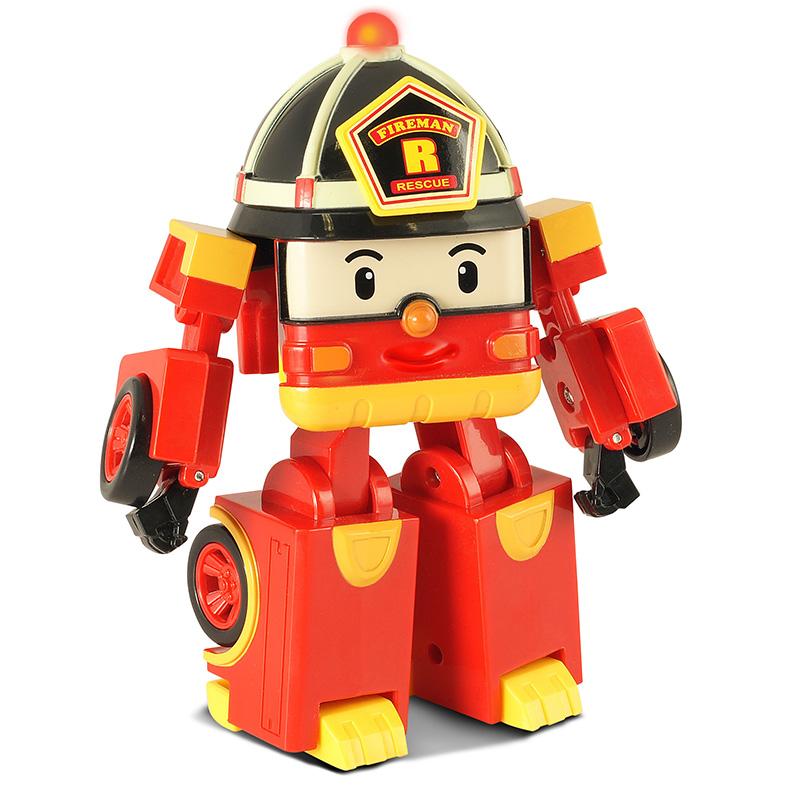 Đồ Chơi Robot Biến Hình Xe Cứu Hộ Roy Có Ánh Sáng ROBOCAR POLI 83093