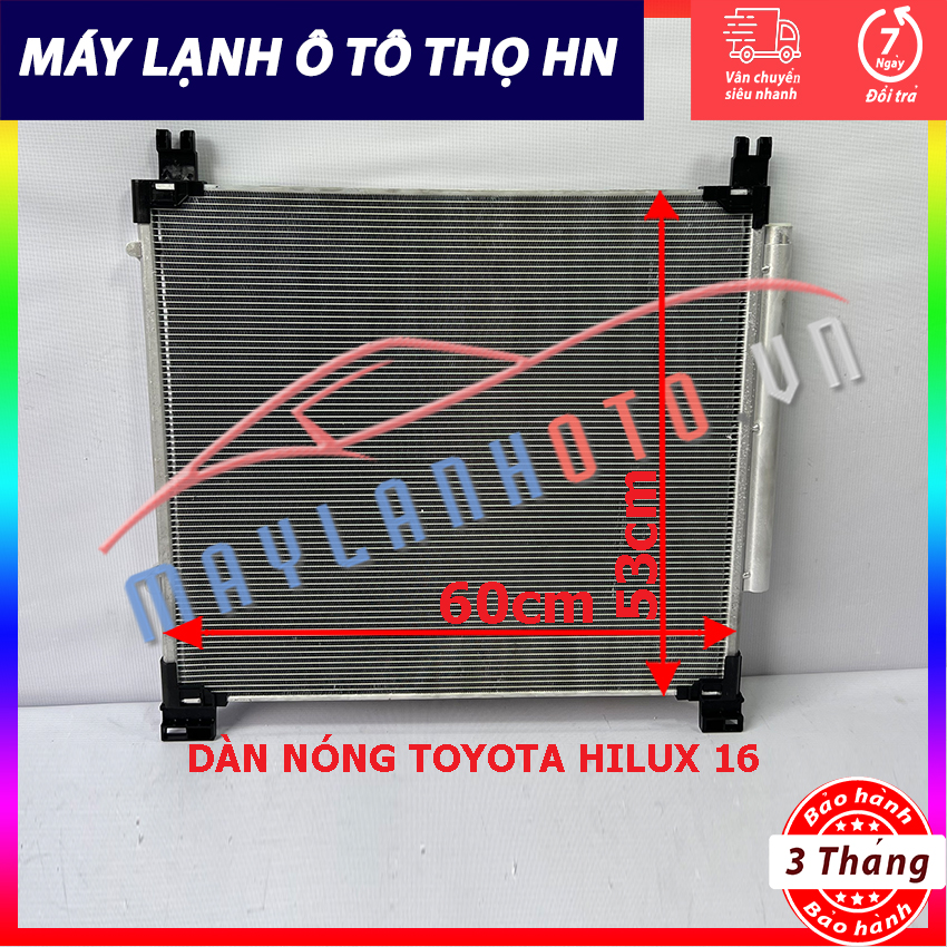Dàn nóng Toyota Hilux 2016 Hàng xịn Thái Lan