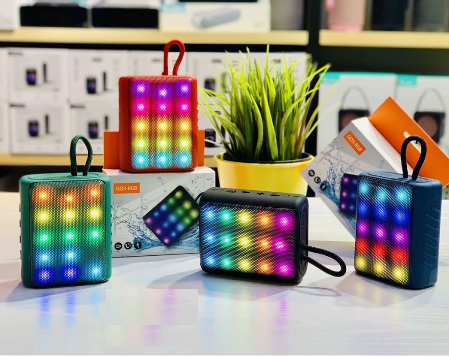 LOA BLUETOOTH MINI G03 LED RGB - JL - MÀU NGẪU NHIÊN