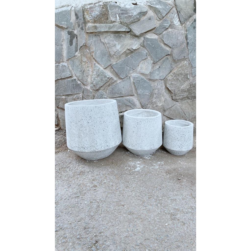 Bộ 3 Chậu Trồng Cây Chỉ Giao Hcm