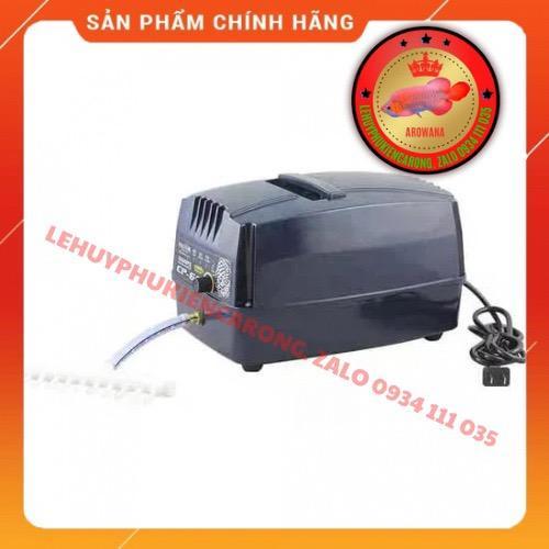 Máy Sủi Tích Điện Hồ Cá Hailea CP60 - Kèm Phụ Kiện 10 Mét Dây 5Li + 10 Cục Sủi Oxy