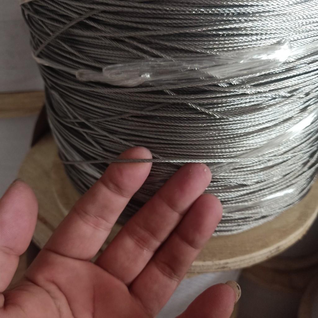 Cáp inox 304 1,5 li  - capthepgiasi NAM LONG CHAU