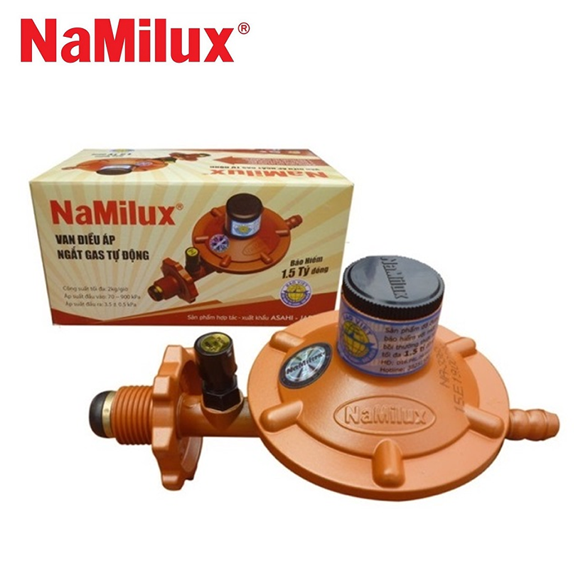 Bộ dây van ngắt gas tự động Namilux NA-336S - Hàng chính hãng