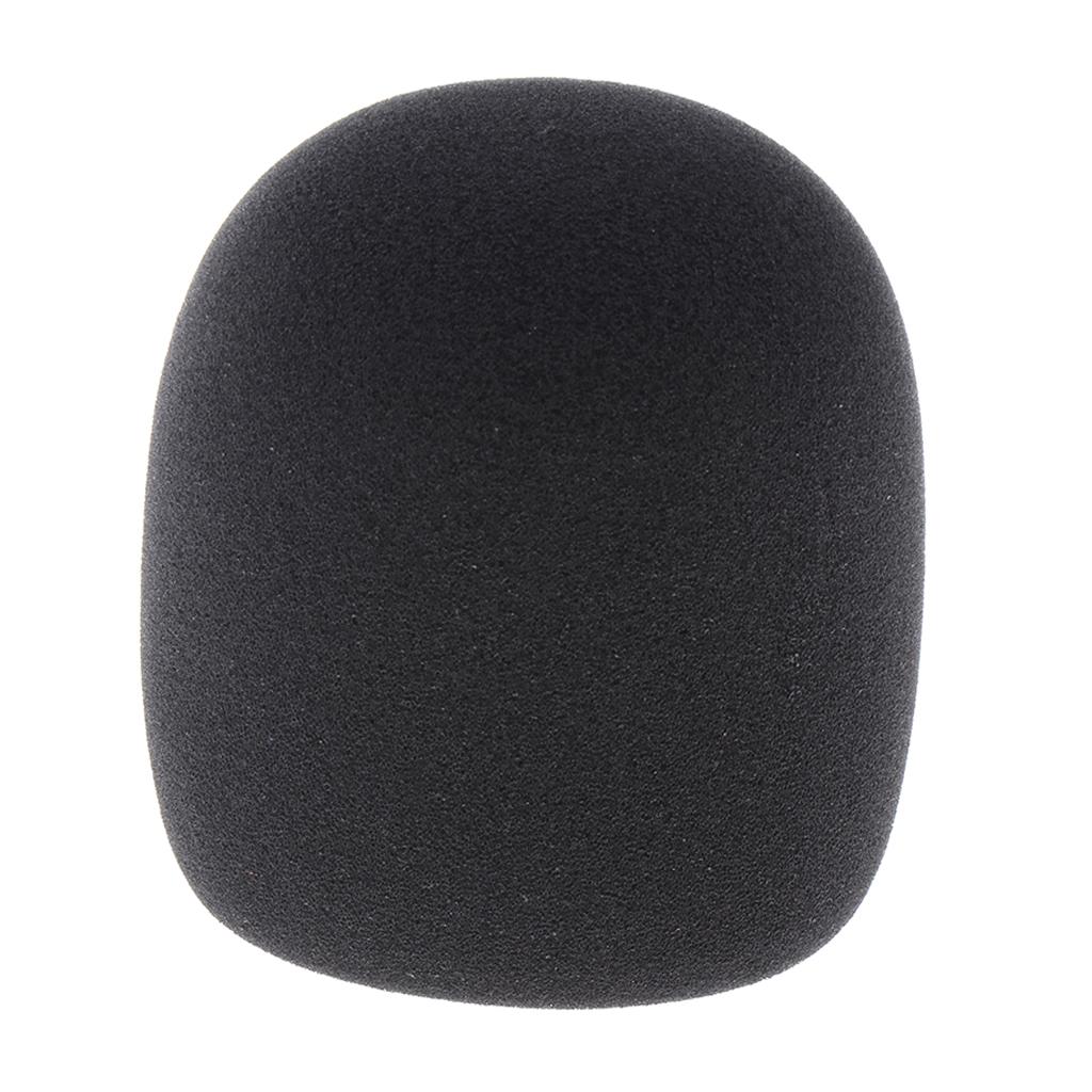 Large Microphone with Foam Microphone Cover